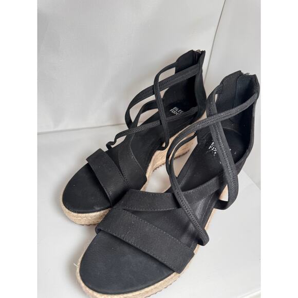 EILEEN FISHER Wanda Tumbled Nubuck Espadrille SIZE 7 - Picture 6 of 7